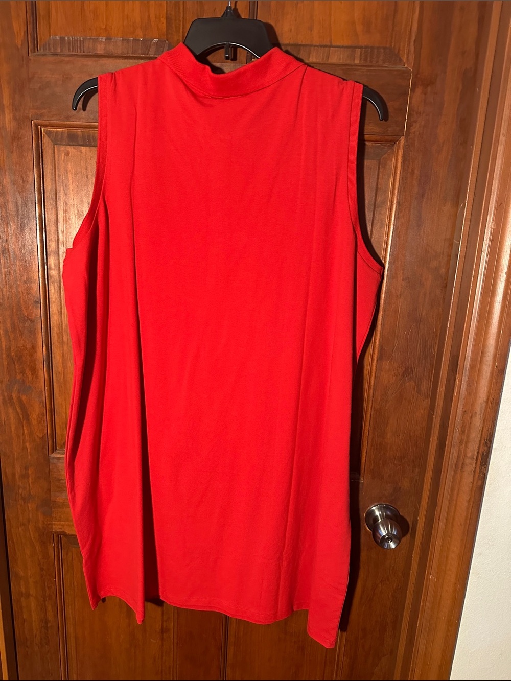Tommy Hilfiger Red Sleeveless Polo Tank Top - Picture 4 of 5